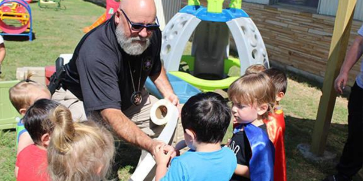First responders get to know kids on Superhero Day